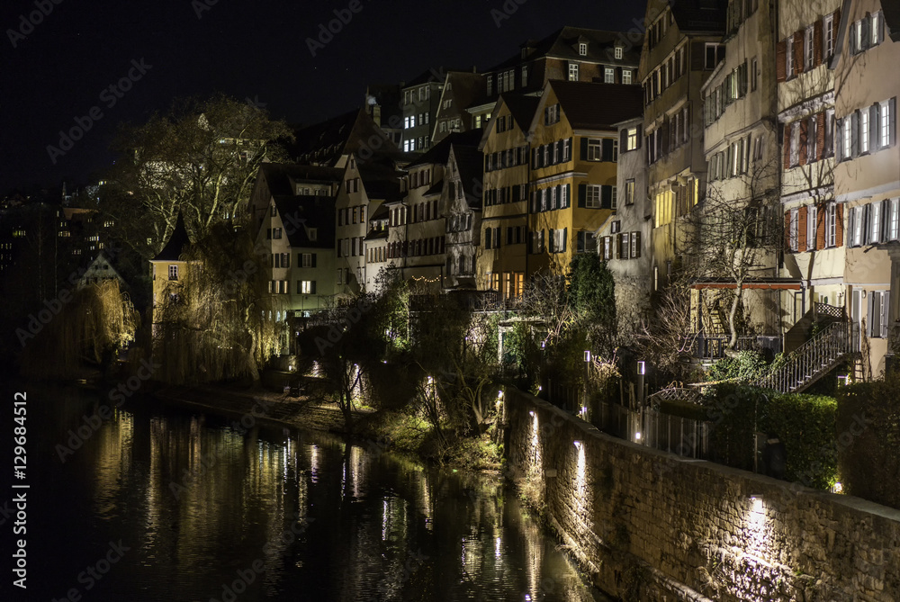 Tübingen bei Nacht