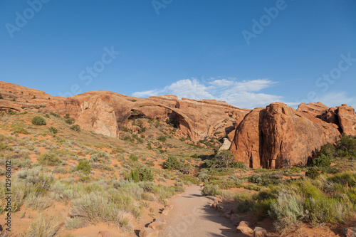 Scenic Landscape Arch in Arches National Park Utah