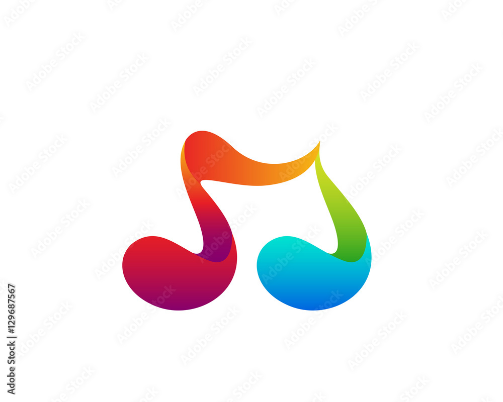 Modern Music Logo - Creative Music Symbol