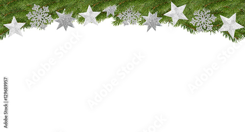 Weihnachtsschmuck Bordüre