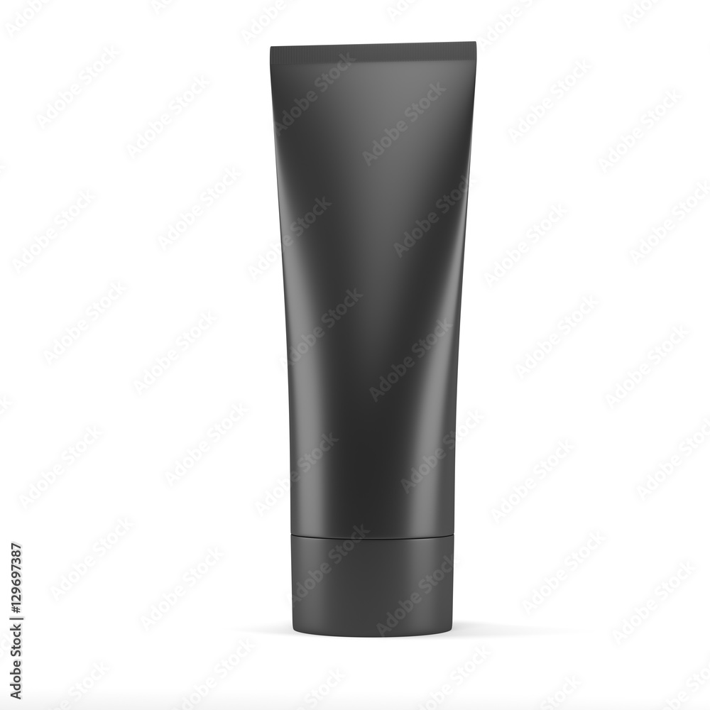 black tube for cosmetic