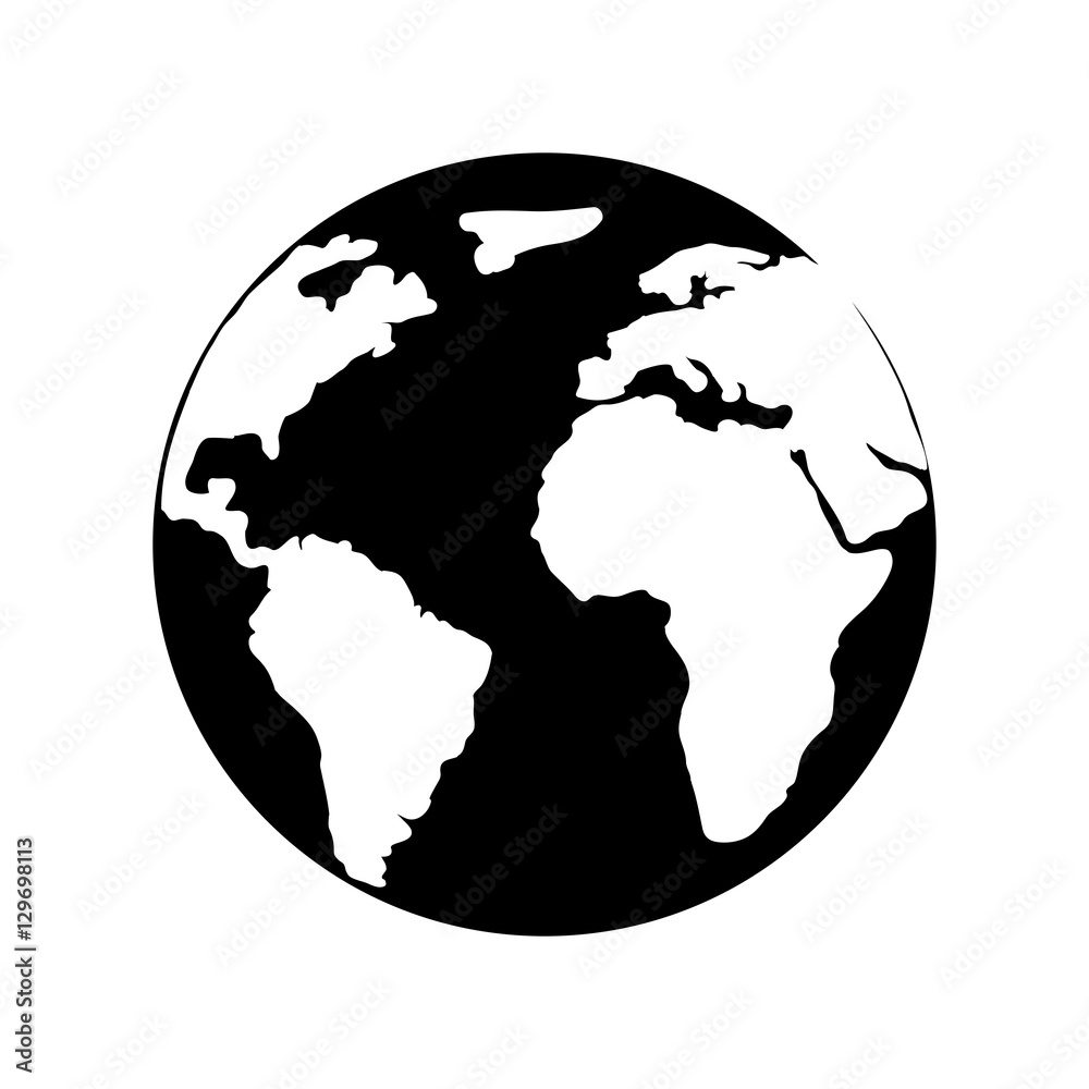 world planet earth icon vector illustration design world planet earth icon vector illustration design