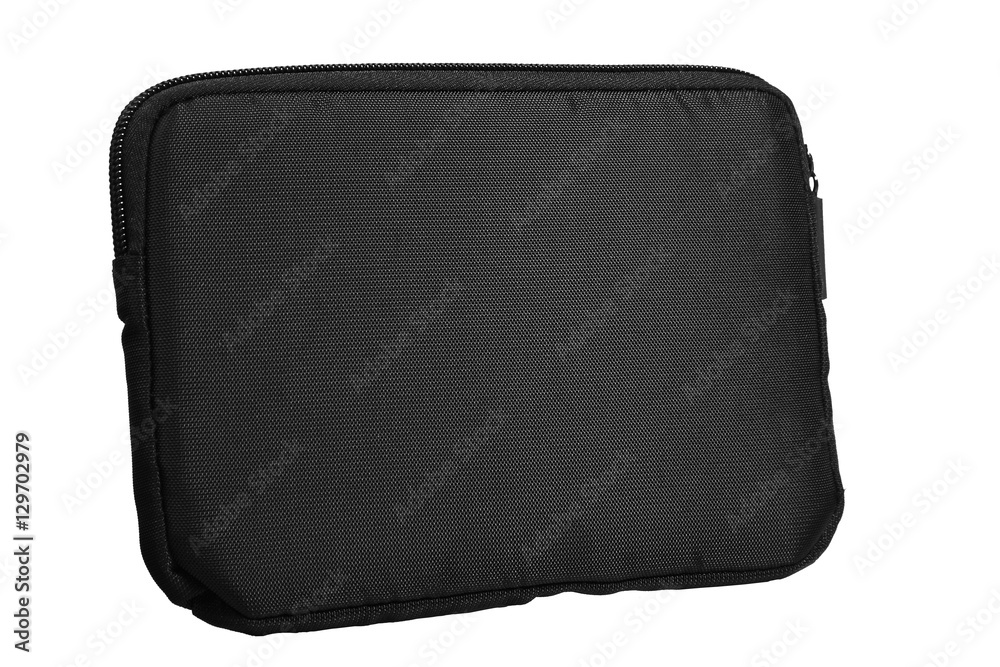 Fototapeta premium Tablet case cover bag black back