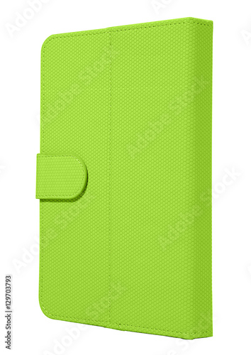 Tablet etui case green closed front