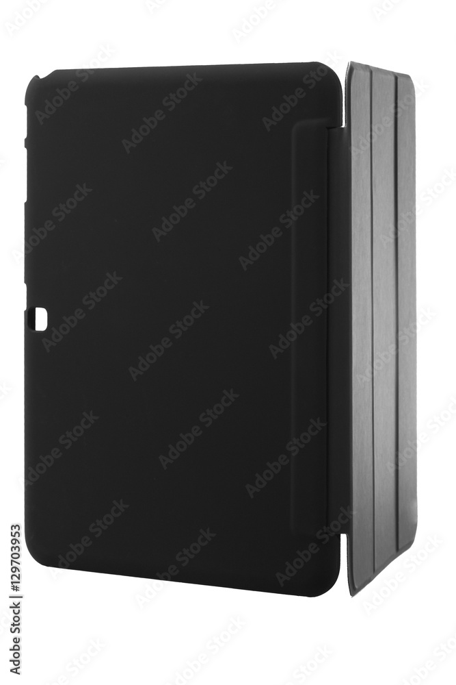 Tablet case black big front open Tablet case black big front open