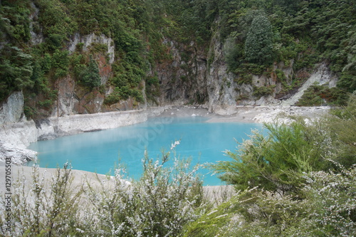 blue lake crater