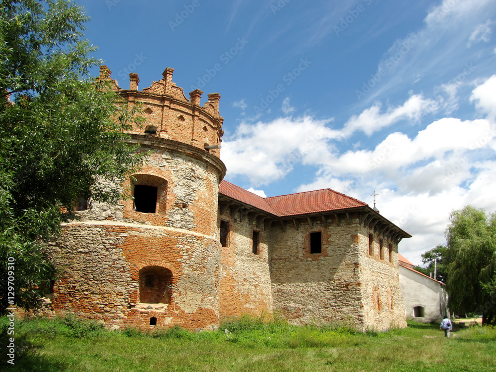 Ruins of fortress in Starokonstantinov