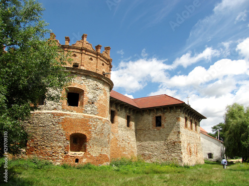 Ruins of fortress in Starokonstantinov photo