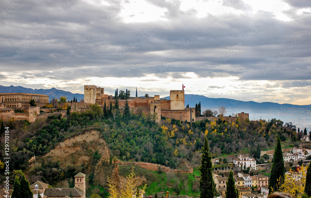 Alhambra in Autumn