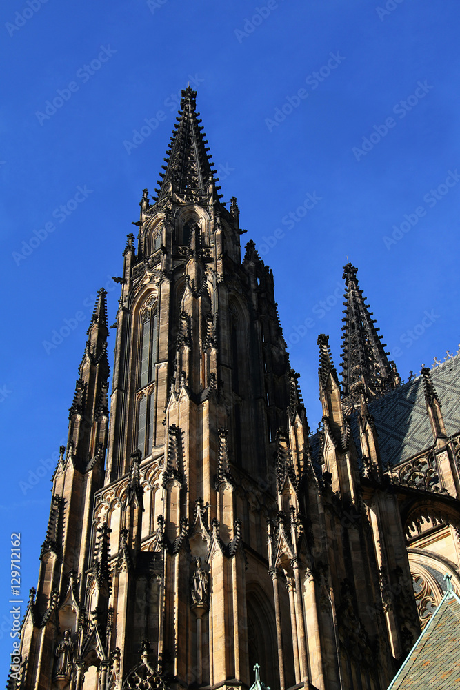 Fototapeta premium St. Vitus Cathedral, Prague, Czech Republic