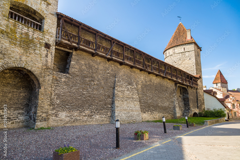 Fortress towers in Tallinn