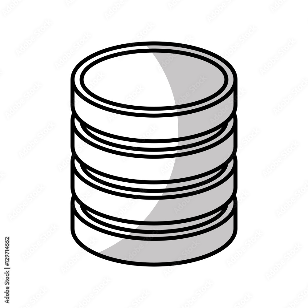 coin money isolated icon vector illustration design coin money isolated icon vector illustration design