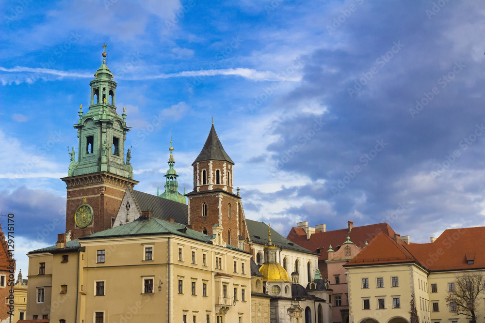 royal Wawel Castle in Krakow, Poland