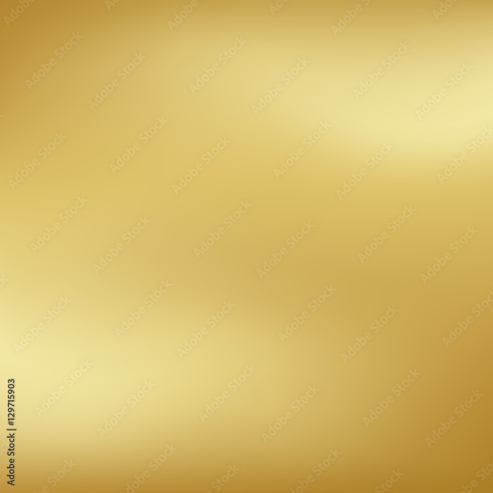 Vector gold blurred gradient style background. Abstract smooth colorful illustration, social media wallpaper. - obrazy, fototapety, plakaty 