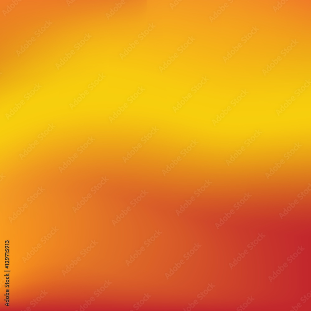 Vector red and orange blurred gradient style background. Abstract smooth colorful illustration, social media wallpaper.