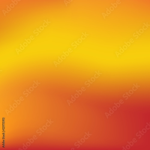 Vector red and orange blurred gradient style background. Abstract smooth colorful illustration, social media wallpaper.