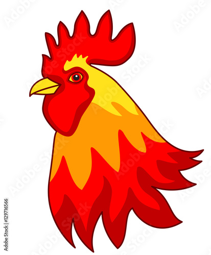 Rooster head icon