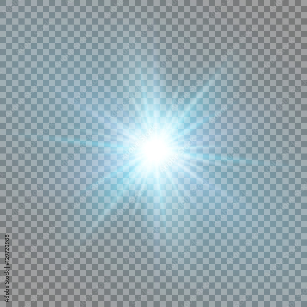 Vector transparent sunlight special lens flare light effect Vector transparent sunlight special lens flare light effect