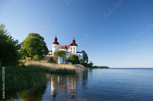 Schloss Läckö in Västergötland auf der Insel Kallandsö im Vänern gehört zu den Barockschlössern Schwedens.