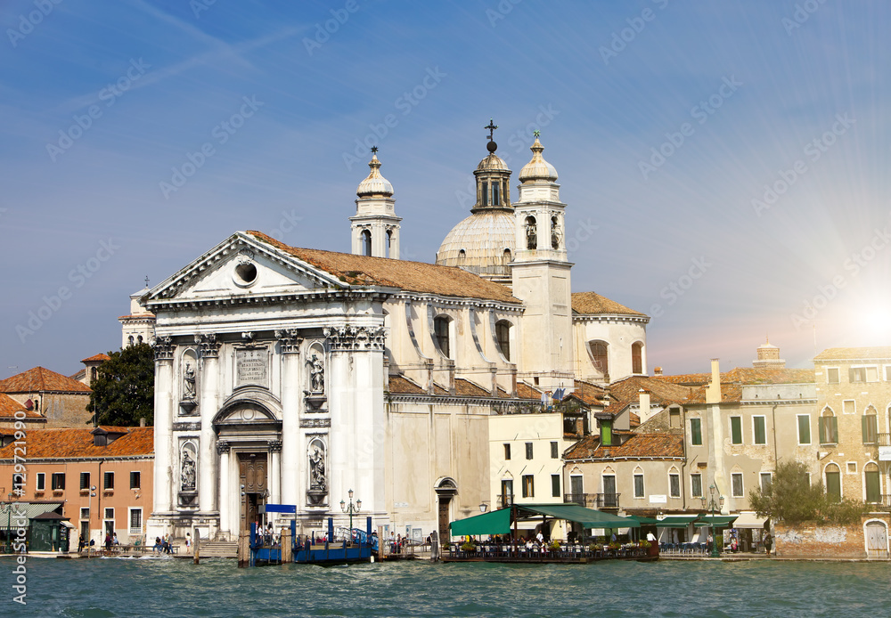 Church Santa Maria del Rosario in Italy, Venice.