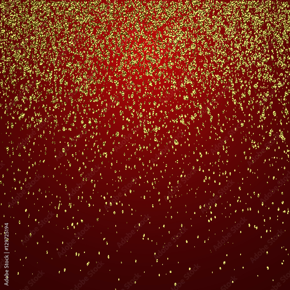 Gold sparkles on white background glitter . Gold sparkles on white background glitter .