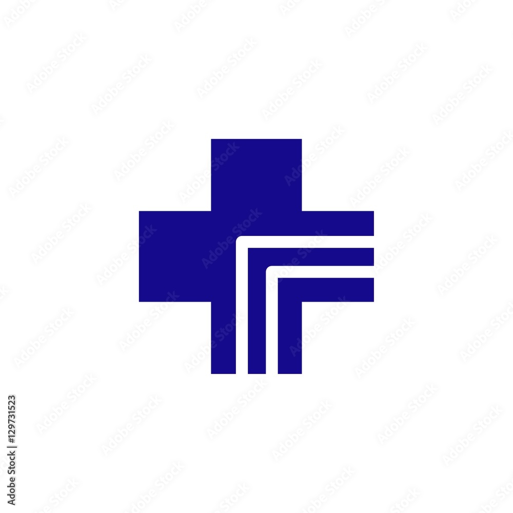 Obraz premium Healthcare Plus Logo Design Element