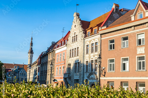 Tallinn Old Town in a beautiful summer day, Estonia