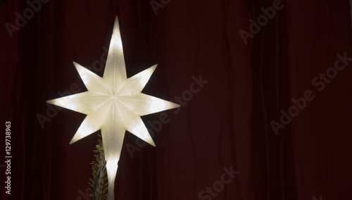 Illuminated Star Christmas Tree Topper