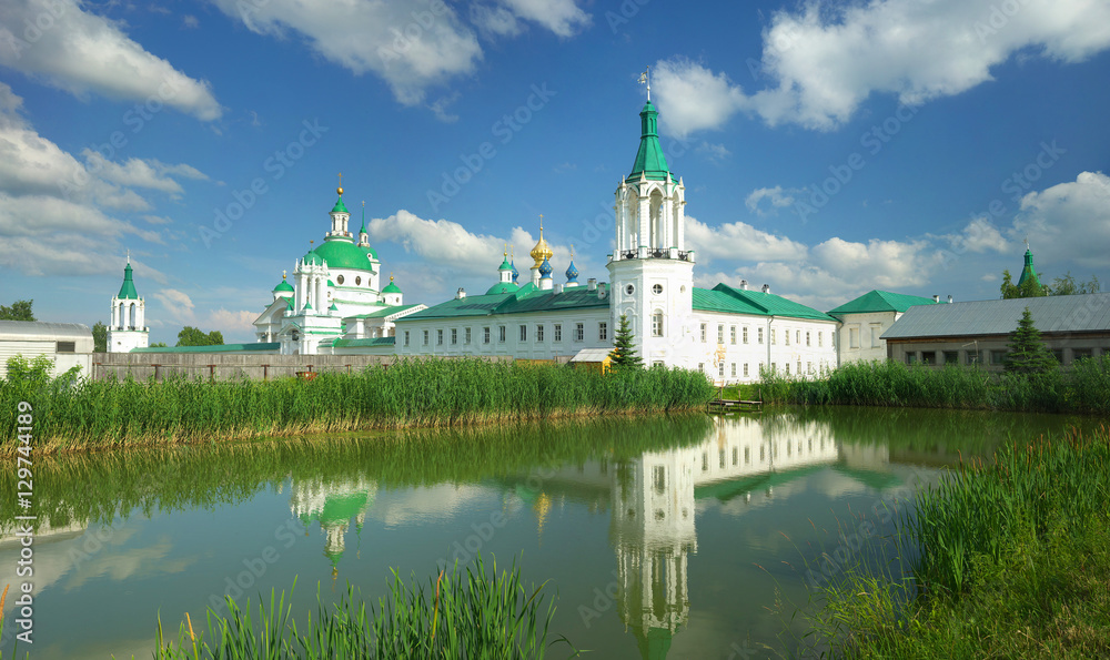 Summer landscape in Rostov Veliky.