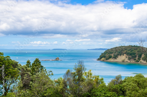 Beautiful landscape view of Mahurangi Regional Park in Auckland,New Zealand.