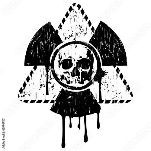 triangular skull radiation