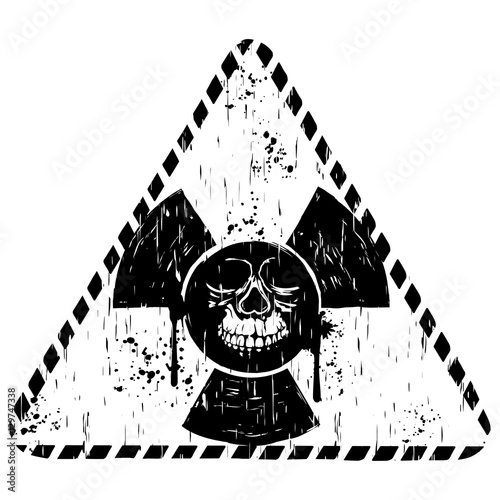 triangular skull radiation