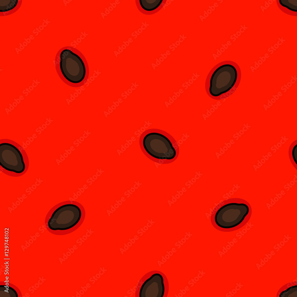 Fototapeta premium Watermelon seamless pattern