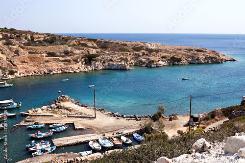 Kimolos coastline, Milos - Cyclades Islands. South Aegean photo