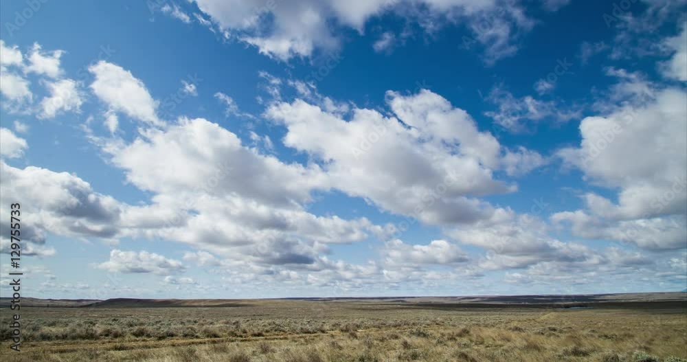 Time Lapse - Clouds over Prairie Lateral Time Lapse - Clouds over Prairie Lateral