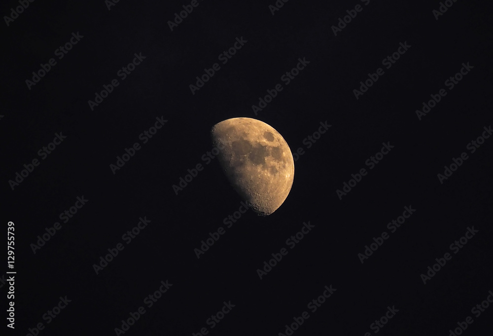 moon on a black sky moon on a black sky