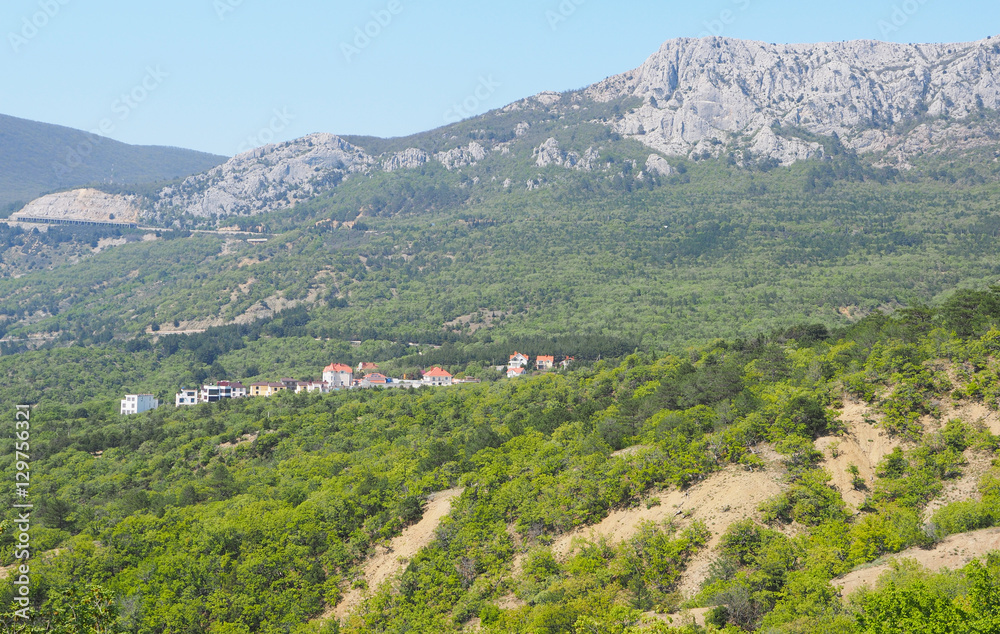 mountains in Crimea