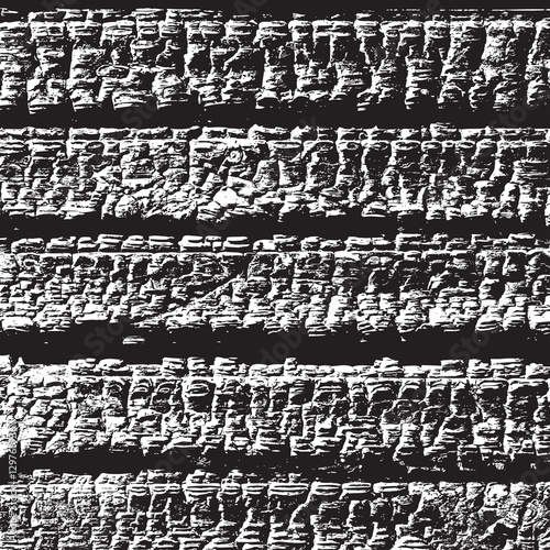 Distress Burned Wooden Planks Overlay Texture. Empty Grunge Design Element. EPS10 vector.