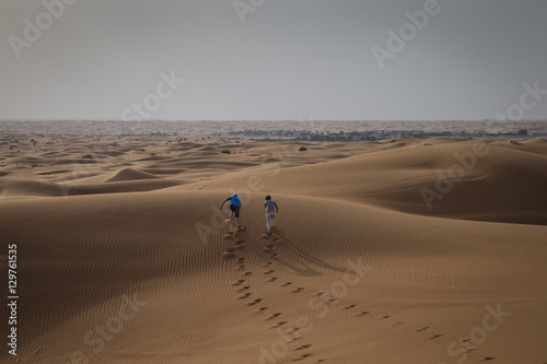 Dubai desert scene