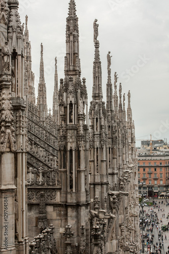 milan overview from Duomo di Milano