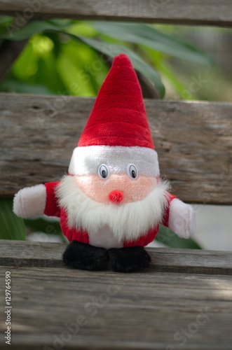 Doll. Santa Claus. Dolls made of fabric for children. 