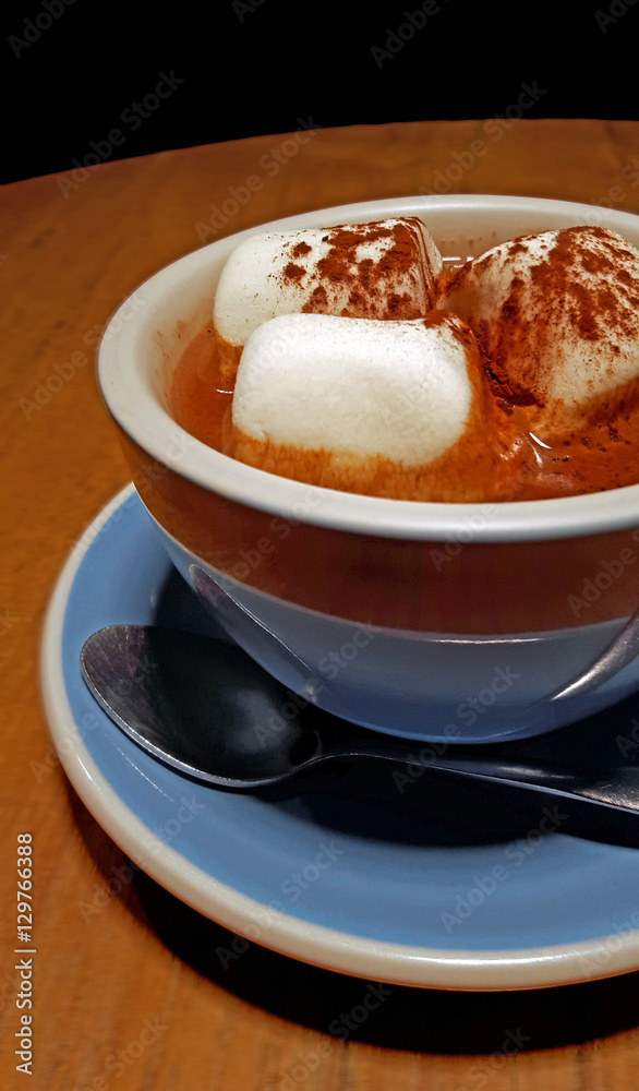 American Hot Chocolate with Marshmallows American Hot Chocolate with Marshmallows