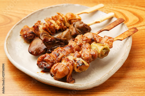Fotografie 焼き鳥の盛り合わせ