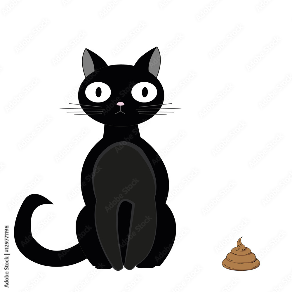 Cat and turd2 Cat and turd2