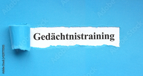 gedächtnistraining