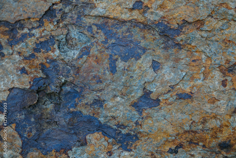 Stone texture with rust