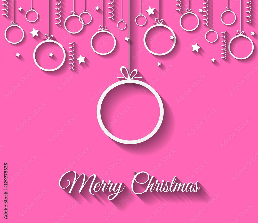 Merry Christmas Background for your seasonal invitations