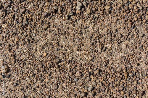 Iron concretion in lateritic soil.