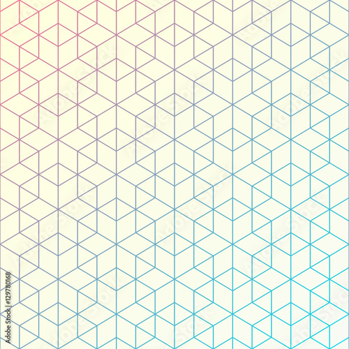 Abstract geometric background with intersecting rhombus.