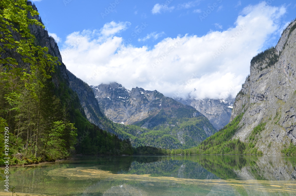 lake in alps